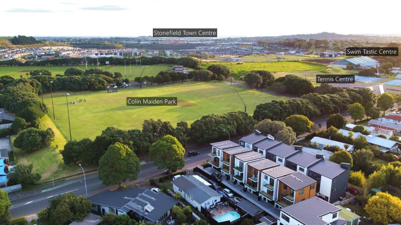 Apartamento Luxury Brand New Designer Living Auckland Exterior foto